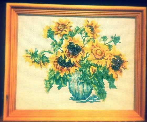 Работа «Подсолнухи»