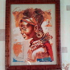 Работа «Африканка»