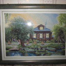 Работа «"Рыбацкая деревня"»