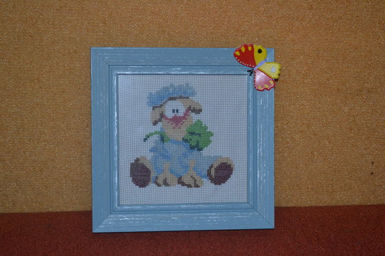 Работа «Овечка_с_клевером»