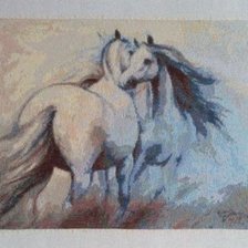 Работа «Кони»