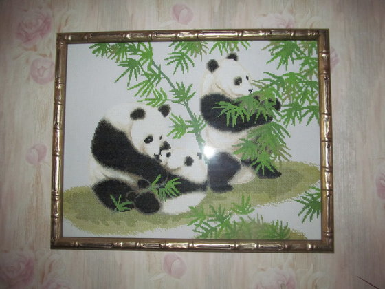 Работа «Панды.Набор привезен из Китая»
