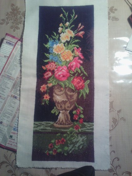 Работа «букет у вазі»