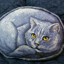Работа «Подушка "Кот"»