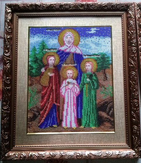 Работа «Вера, Надежда,Любовь и Софья №2»