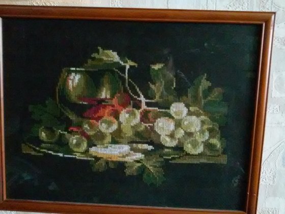 Работа «Натюрморт с лимоном»