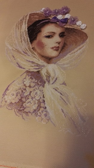 Работа «Сиреневый вечер»