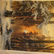 Работа «Утро в лесу»