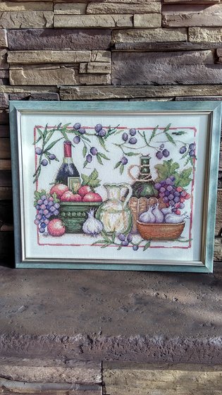 Работа «Средиземноморский натюрморт от "Dimensions"»