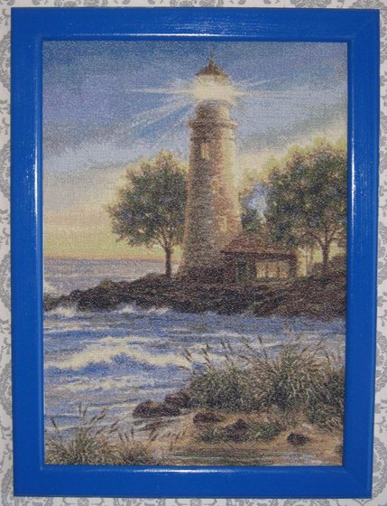 Работа «Маяк на рассвете)»