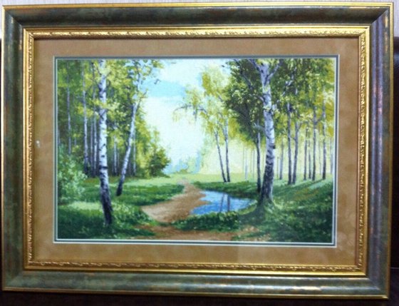 Работа «Уголок России»