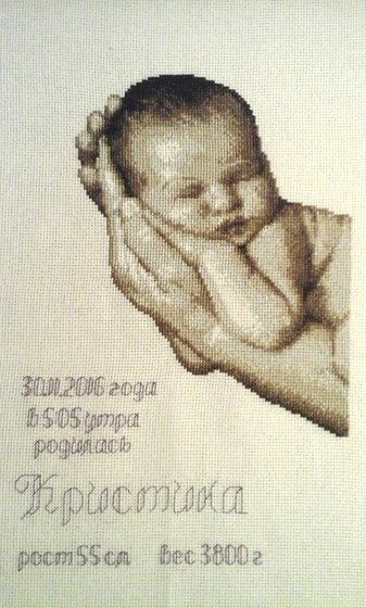 Работа «Метрика для маленькой девочки»