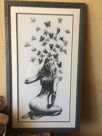 Работа «Танец с бабочками»