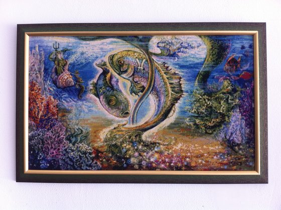 Работа «Зодиак "Рыбы".»