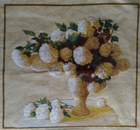 Работа «Кружевной букет от Nitex»