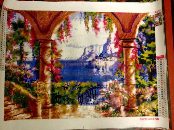 Работа «Алмазная "вышивка"»