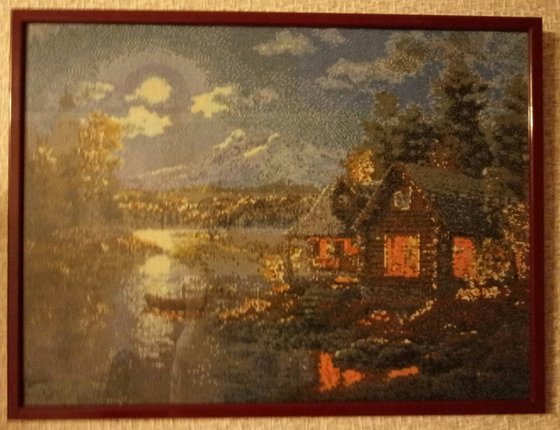 Работа «дом в горах»