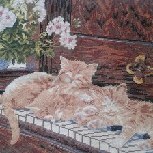 Работа «Рыжие котята»