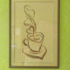 Работа «Кофейный монохром»