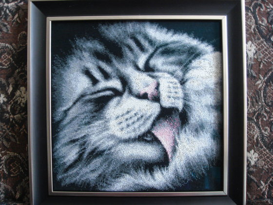 Работа «Много оттенков серого на черном»