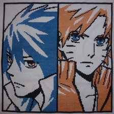 Работа «Наруто и Саске»