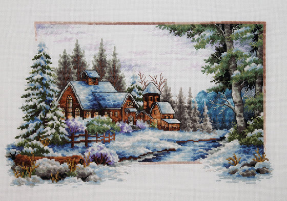 Работа «ЗИМНИЙ ДОМИК»