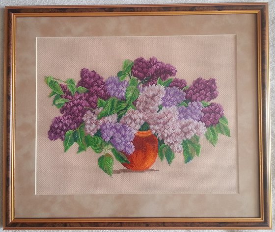 Работа «Сирень»