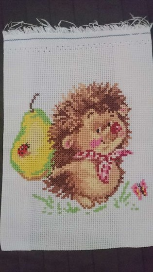 Работа «Ежик»