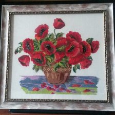 Работа «Мои любимые маки.»