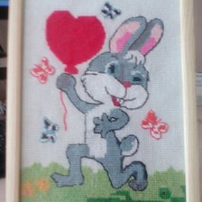 Работа «Зайка с шаром»