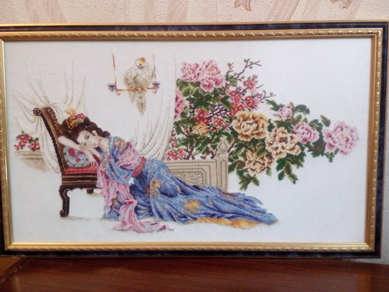 Работа «восточная женщина»