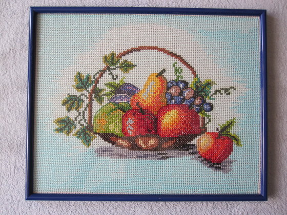 Работа «Натюрморт фрукты»