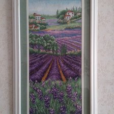 Работа «Лавандовое поле»