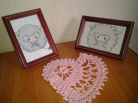 Работа «овечки-рукодельницы»