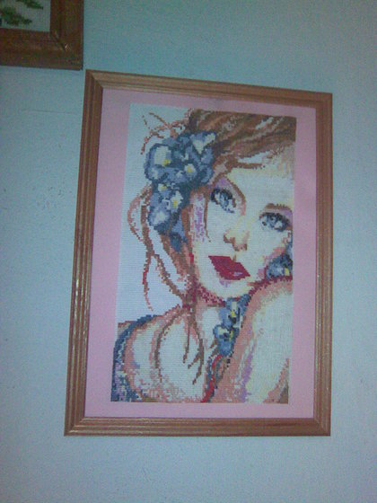 Работа «девушка весна моя любимая работа»