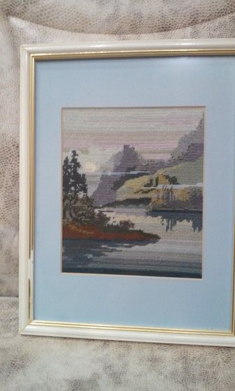 Работа «"Горное озеро"»