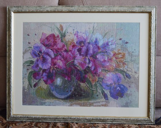 Работа «Ирисы»