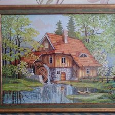 Работа «Весенний пейзаж»