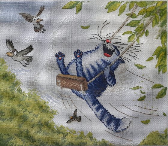 Работа «"Ура! Каникулы" ( набор от " Марьи искусницы")»