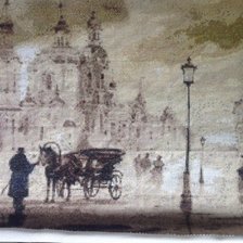 Работа «Санкт-Петербург акварель»