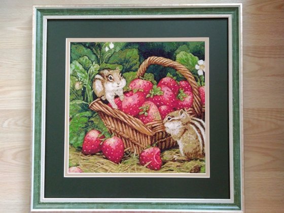 Работа «Клубника»