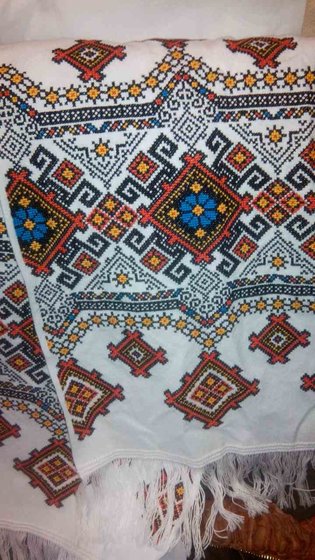 Работа «рушник для доні :)»