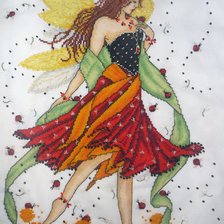 Работа «Фея божьих коровок»