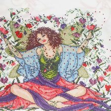 Работа «Фея душистого горошка»