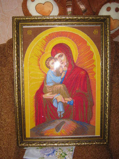 Работа «"ПОЧАЕВСКАЯ ИКОНА БОЖЬЕЙ МАТЕРИ."»