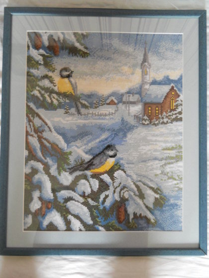 Работа «Зимняя песня»