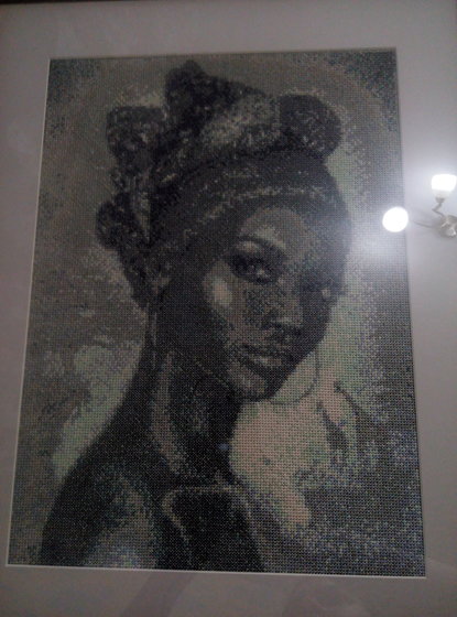 Работа «Африканка 3»