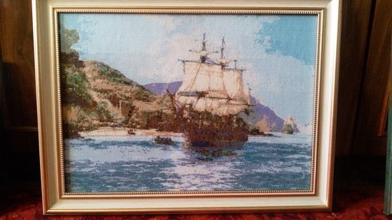 Работа «Парусник»