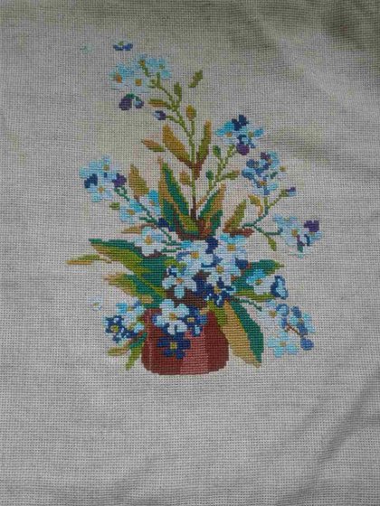 Работа «Незабудки»