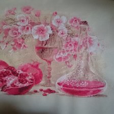 Работа «Розовый гранат»